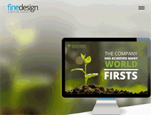Tablet Screenshot of finedesign.co.uk